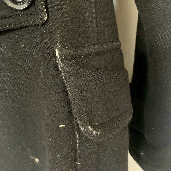 Burberry Brit Checked Lined Duffle Coat Removable Fur Trim - Picture 7 of 12